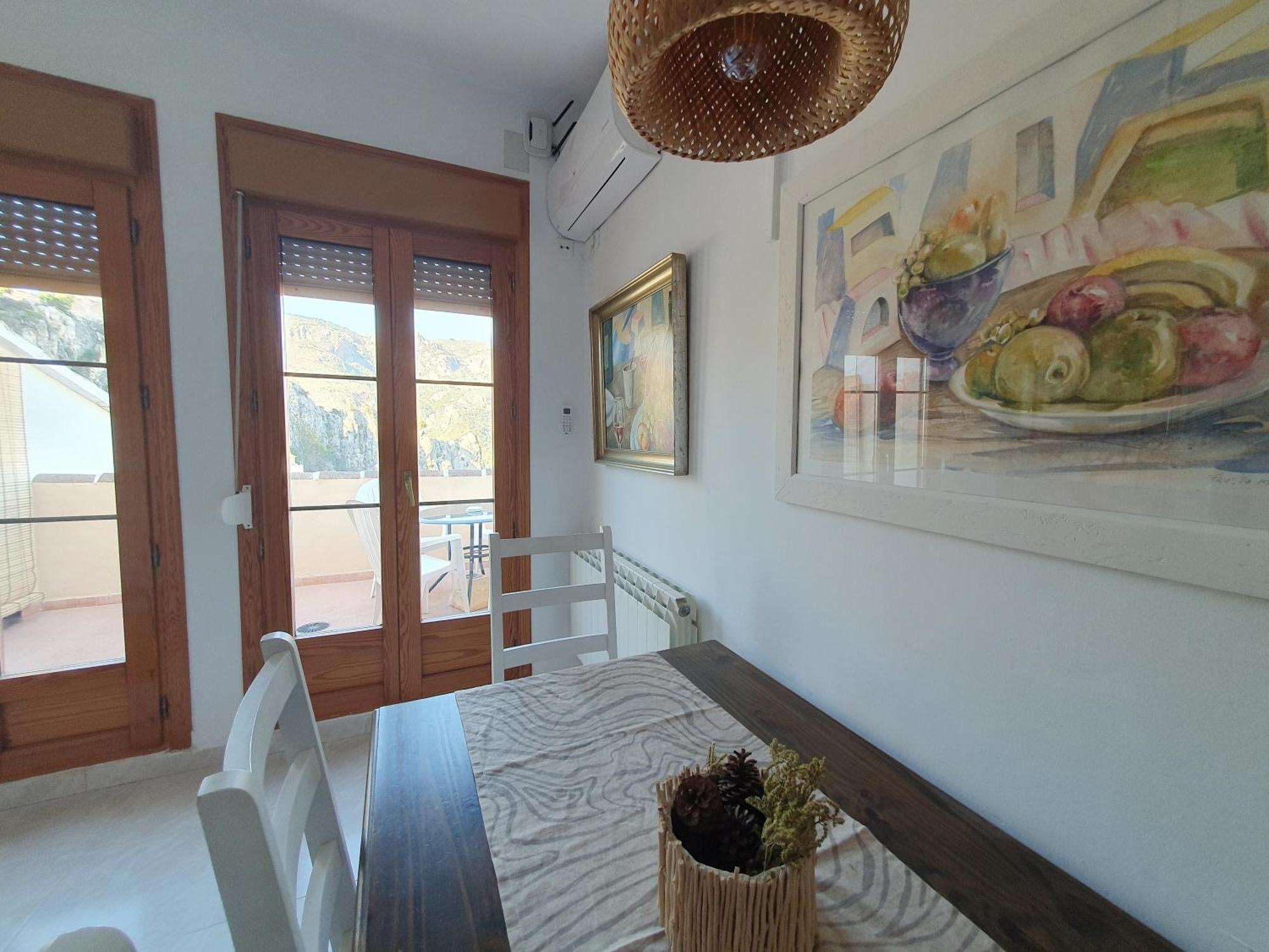 Atico Guadalest Rooftop Apartment With 360º Views And Art Exterior foto