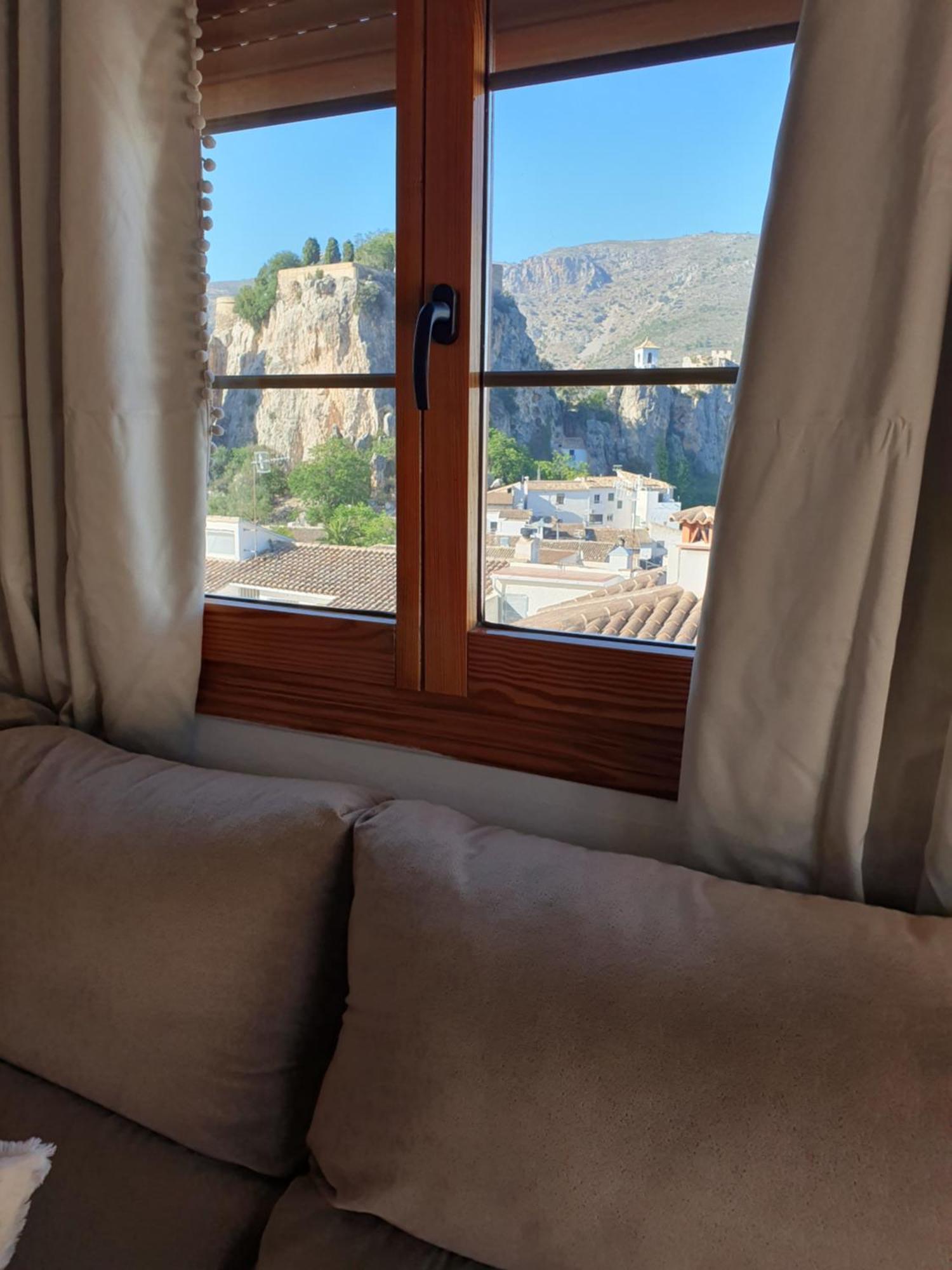 Atico Guadalest Rooftop Apartment With 360º Views And Art Exterior foto